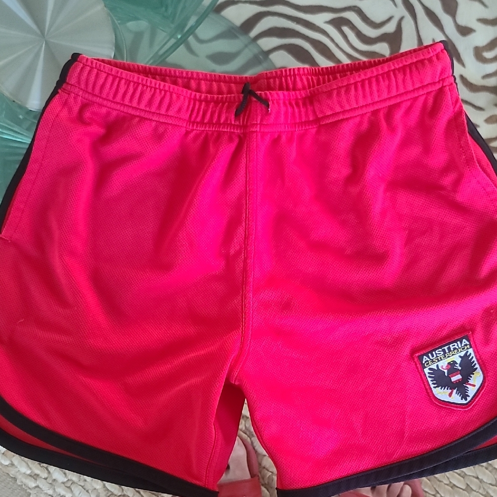 Vintage Whittall & ShonAustria Red Athletic Tight Shorts